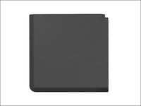 WeatherTech Comfort Mat Connect Corner Mat 25 x 25in. Carbon Fiber - Black