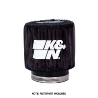 K&N Black Drycharger Round Straight Air Filter Wrap 4.5in ID x 4in H