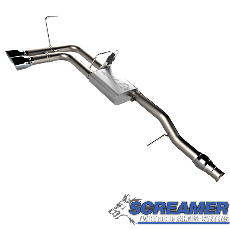 QTP 2014-2018 Silverado/Sierra QTP Screamer Side Exit Cat Back