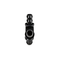 Fleece Performance 1/2in Black Anodized Aluminum Y Barbed Fitting (For -8 Pushlock Hose)