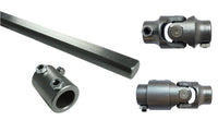 Ridetech 70-78 GM F-Body Front Steering Column U-Joint Kit - 1in -48 Spline to 3/4in -36 Spline
