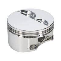 Manley Chevrolet Small Block Piston Set - 4.030in Bore 1.250in CH, -4.00 CC