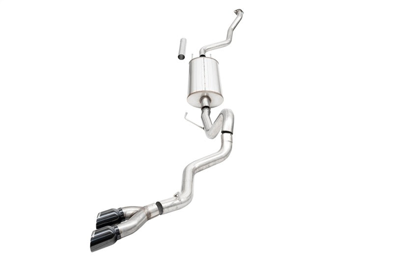 Corsa 24-25 Toyota Tacoma (2.4L Turbo) Sport Cat-Back - 4in Black Tip