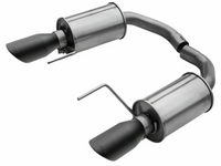 Roush 15-26 Mustang V6 / EcoBoost Black Tip Axle Back Exhaust