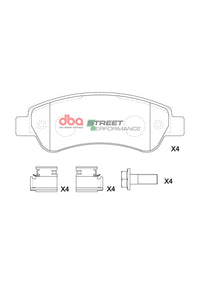 DBA 14-23 Ram ProMaster 1500 SP Performance Rear Brake Pads