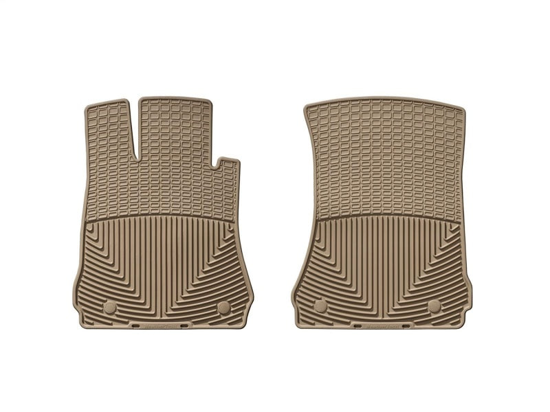WeatherTech 07-12 Mercedes-Benz CL-Class (W216) Front Rubber Mats - Tan
