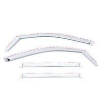 Putco 03-08 Honda Pilot (Set of 4) Element Chrome Window Visors