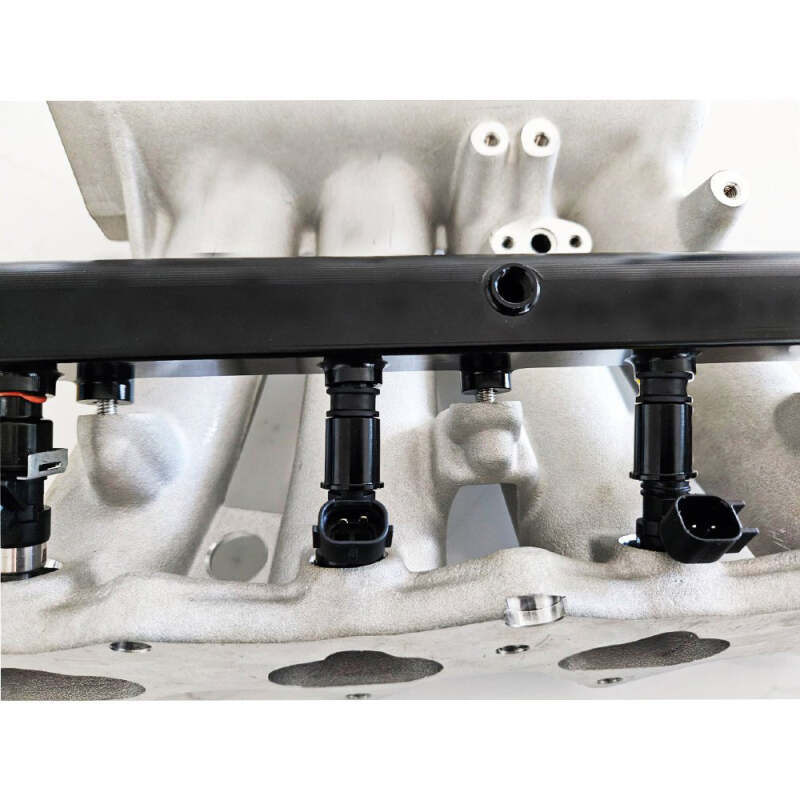 BLOX Racing Honda B-Series Xtreme Aluminum Fuel Rail - Black