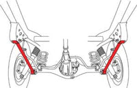 SPC Performance 08+ Toyota Landcruiser Rear Lower Control Arms (Pair)