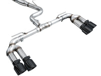 AWE Tuning 22-24 Audi 8Y S3 Track Edition Exhaust - Diamond Black Tips