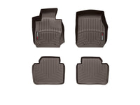 WeatherTech 2012+ BMW 3-Series Front and Rear FloorLiner - Cocoa