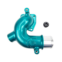 Wehrli 19-24 Cummins 6.7L WCFab X Fleece Thermostat Housing - Candy Teal