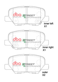 DBA 14-17 Mazda 3 SP Performance Rear Brake Pads