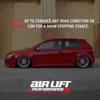 Air Lift 05-14 Audi A3 / 06-14 Volkswagen GTI Performance Front Kit