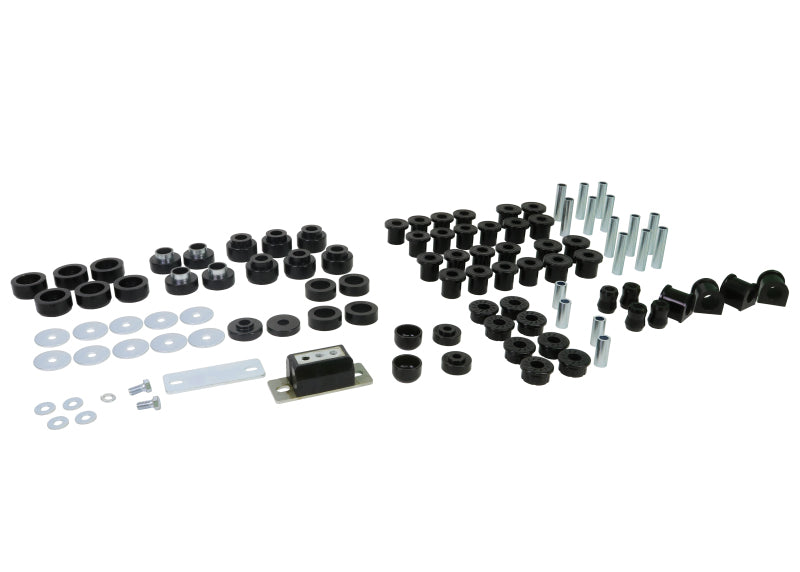 Whiteline 87-95 Jeep Wrangler Essential Front and Rear Vehicle Kit
