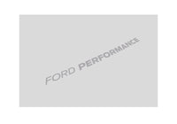 Ford Racing Ford Performance Bronco Windshield Banner - Silver