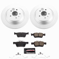 Power Stop 17-19 Ford Escape Rear Z23 Coated Brake Kit