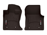 WeatherTech 2021+ Land Rover / Range Rover Velar Front FloorLiner - Cocoa