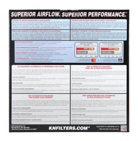 K&N Universal Round Air Filter 9in OD / 7-1/2in ID / 4in Height