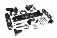 Zone Offroad 2019 Ram 3500 4.5in Radius Arm Brkt 3in Rr Block w/o Overload 6-Bolt TCase Nitro Shocks