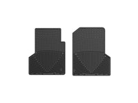 WeatherTech 97-06 Jeep Wrangler Front Rubber Mats - Black
