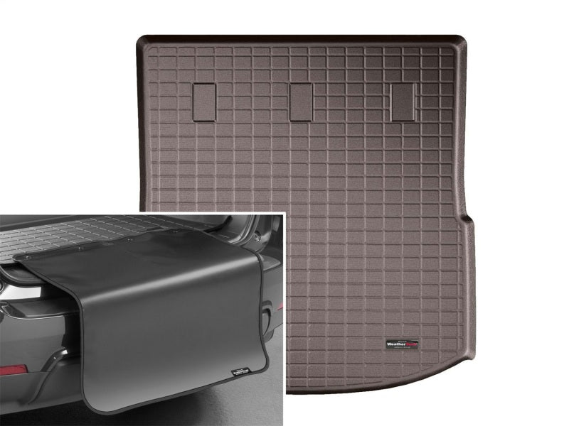 WeatherTech 2018+ Buick Enclave Cargo With Bumper Protector - Cocoa