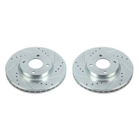 Power Stop 18-19 Nissan Kicks Front Evolution Drilled & Slotted Rotors - Pair