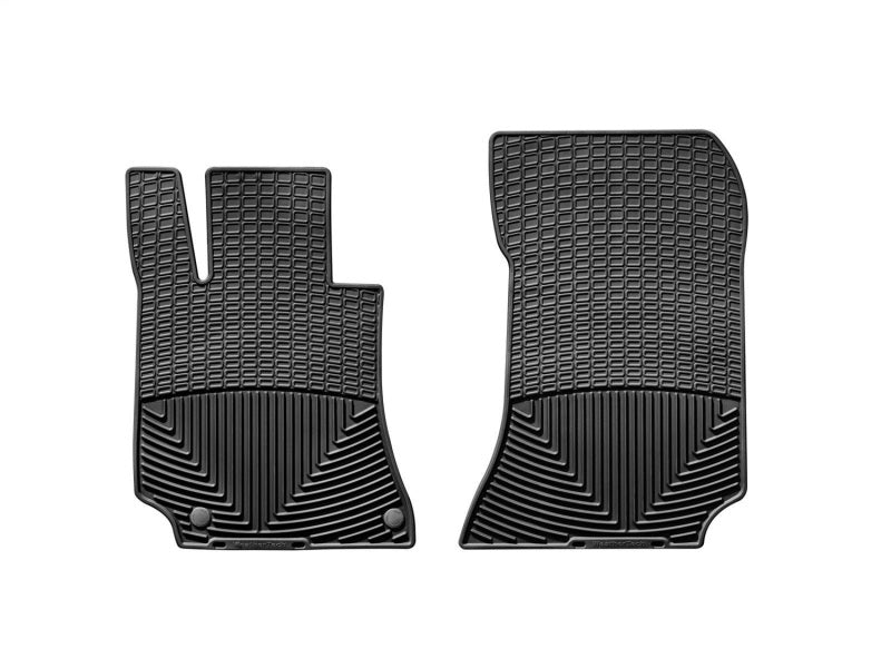 WeatherTech 10+ Mercedes-Benz E-Class Sedan (W212) Front Rubber Mats - Black