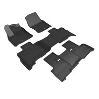 3D MAXpider 23-26 Toyota Sequoia Kagu Black Full Set