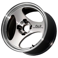 Advan ONI2 14x6.0 +38 4x100 Machining and Diamond Cut Wheel