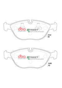 DBA 04-06 Audi TT Quattro 3.2L SP Performance Front Brake Pads
