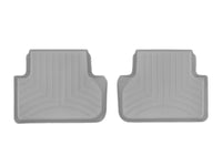WeatherTech 2019+ Audi A4/S4/A5/S5 Rear (2nd Row) FloorLiners - Grey (Sedan & Sportback)