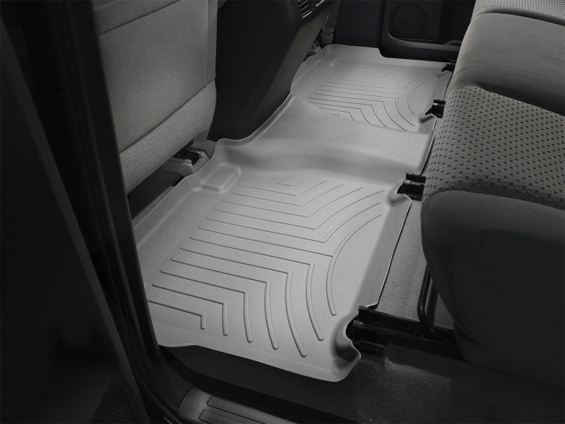 WeatherTech 07-13 Toyota Tundra CrewMax Rear FloorLiner - Grey