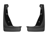 WeatherTech 18-24 Volkswagen Atlas / 20-24 Atlas Cross Sport Front No Drill Mudflaps - Black