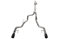 Corsa 2022-2025 Ford F-150 SuperCrew/5.5ft Bed 5.0L V8 Xtreme Cat-Back Dual Rear Exit-Black PVD