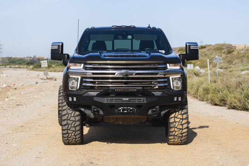 DV8 Offroad 20-23 Chevrolet Silverado 2500/3500 Spec Series Front Bumper w/ Winch
