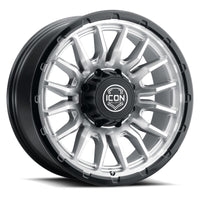 ICON Alloys Cajon 20x9 / 8x170 / 6mm / 5.25in BS Silver Machined Wheel w/ GB Lip
