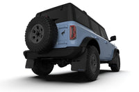 Rally Armor 21-25 Ford Bronco (Steel Bmpr + RB - NO Rptr/Sprt) Blk Mud Flap w/Red Logo