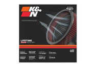 K&N X-Stream Top Filter - Red - Size 9in - 5.125in Neck Flange / 2.75in Height