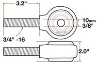 SPC Performance xAxis Rod End Ball Joint