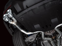 AWE 2024 Ford Mustang Dark Horse S650 RWD Track Edition Cat-Back Exhaust w/ Quad Chrome Silver Tips