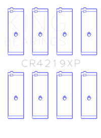 King Engine Bearings Toyota 1Rz/2Rz/3Rz (Size +0.25mm) Connecting Rod Bearing Set