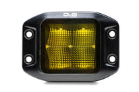 DV8 3-Inch Elite Series LED Amber Flush Mount Pod Light