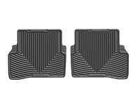WeatherTech 17+ Mercedes-Benz E-Class Rear Rubber Mats - Black