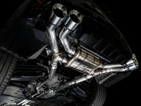 AWE Tuning 2021+ Cadillac CT4-V Blackwing SwitchPath Exhaust - Chrome Silver Tips