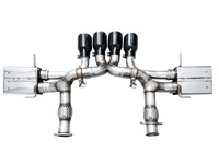 AWE Tuning 2023 C8 Corvette Z06 SwitchPath Cat-Back Exhaust - Diamond Black Tips