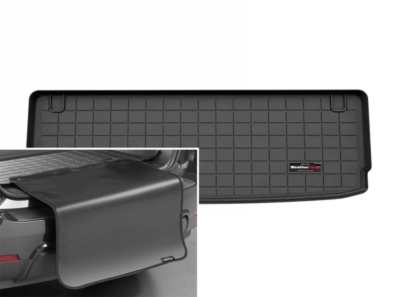 WeatherTech 2025 Infiniti QX80/Nissan Armada Cargo Liner w/Bumper Protector - Black