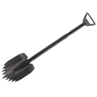 Go Rhino Xventure Gear Sharktooth Stackable Shovel - Textured Black