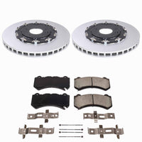 Power Stop 15-19 Chevrolet Corvette Front Z17 Coated Brake Kit