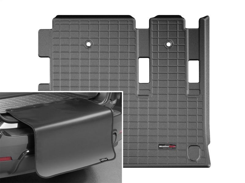 WeatherTech 2016+ Mercedes-Benz Metris Passenger Van Cargo Liner w/ Bumper Protector - Black